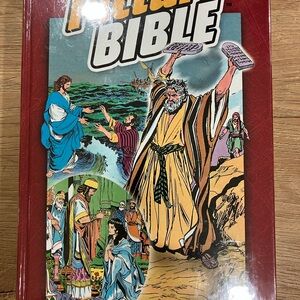 Illustrated Bible with Red Hardcover The Picture Bible